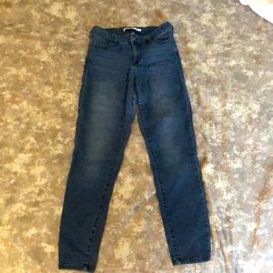 Dark wash jeggings size 9 “pink celebrity brand”